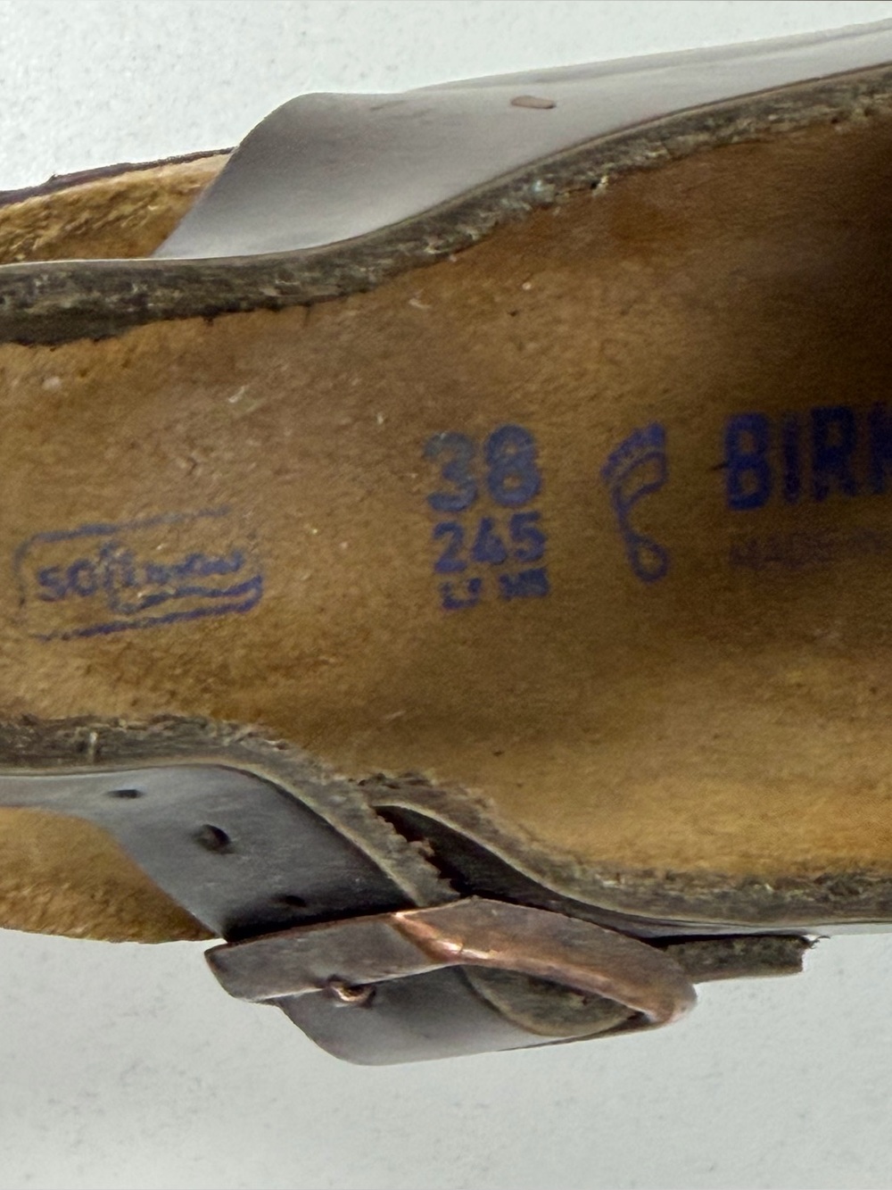 Birkenstock Milano Habana oiled Leather Sandals - Picture 9 of 9